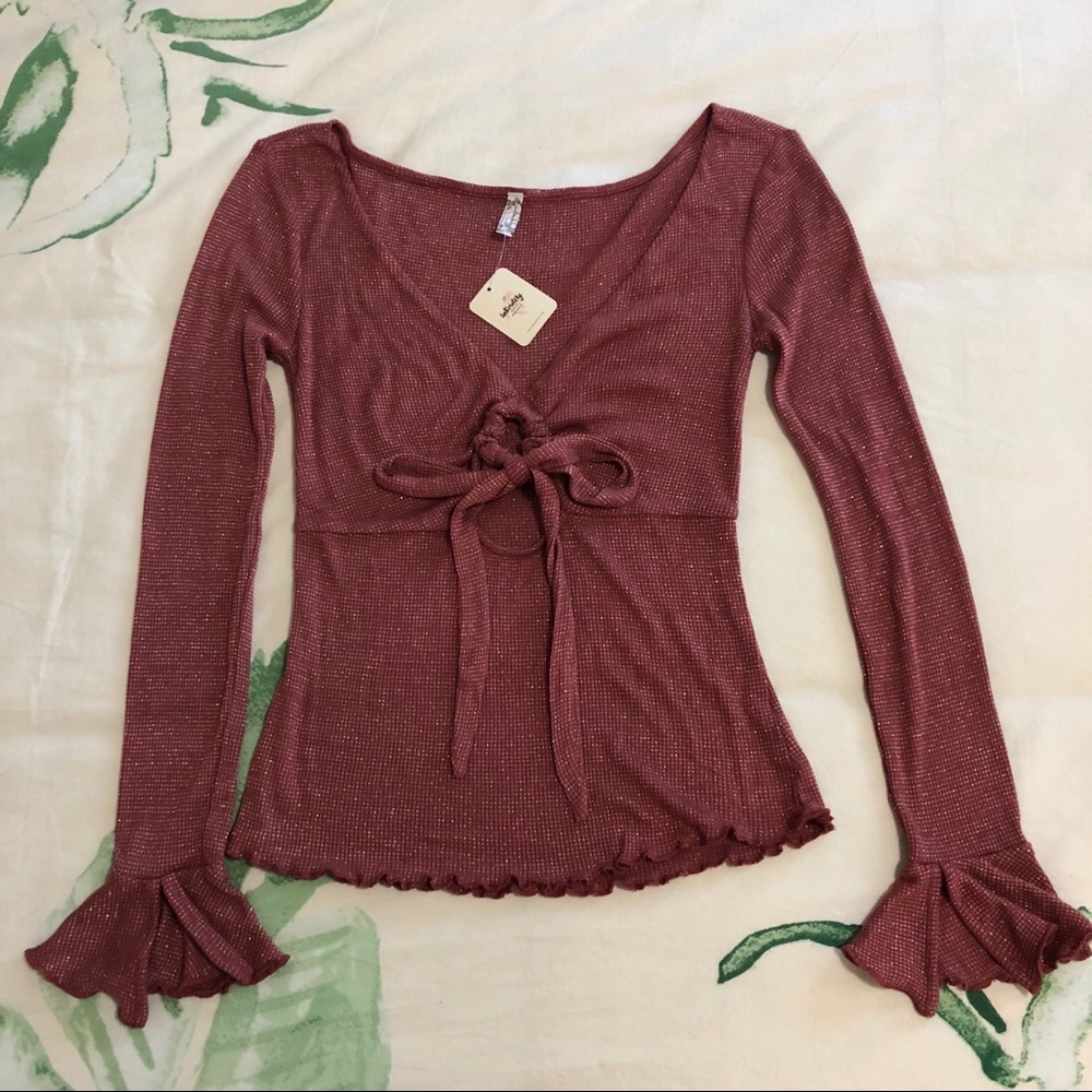 Free People keyhole top